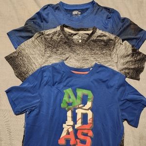 Adidas t-shirt bundle boys size Large
